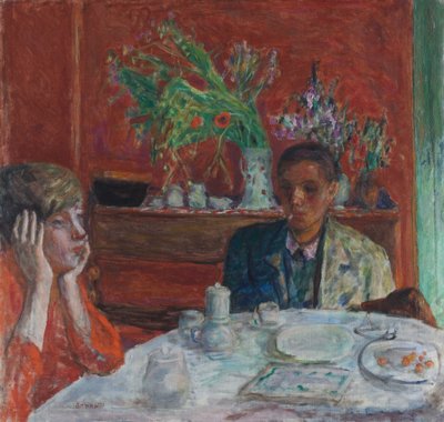 The Dessert by Pierre Bonnard