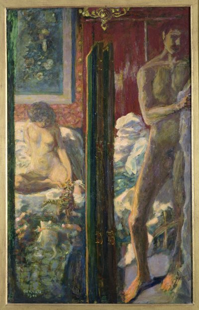 The Man and the Woman, 1900 by Pierre Bonnard