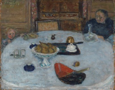 The Meal by Pierre Bonnard