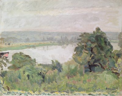 The Seine Near Vernon, 1911 by Pierre Bonnard