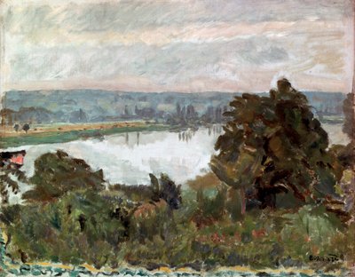 The Seine near Vernon by Pierre Bonnard