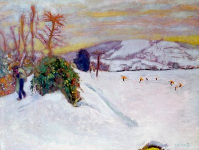 The Snow at Dauphine by Pierre Bonnard