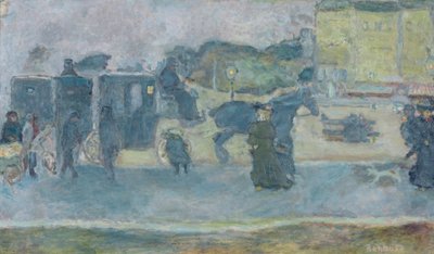 The Two Hackney Cabs by Pierre Bonnard