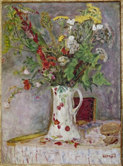 Vase of flowers by Pierre Bonnard