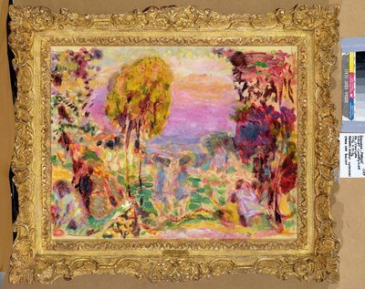 Violet Countryside by Pierre Bonnard