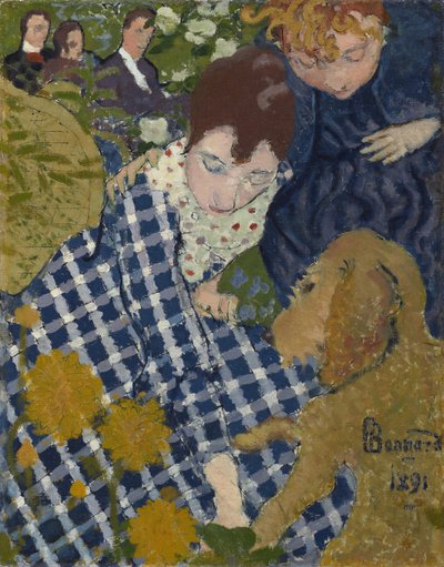 Women with Dog by Pierre Bonnard