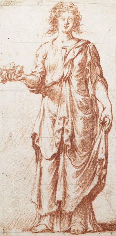 A Standing Allegorical Figure by Pierre Brebiette