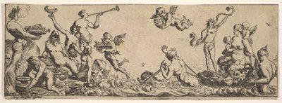 Neptune and Amphitrite by Pierre Brebiette