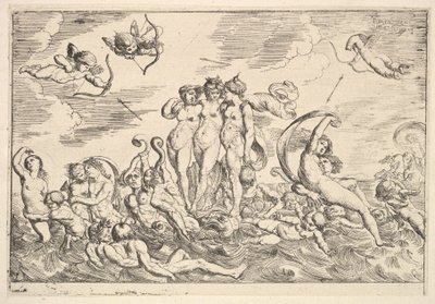 Triumph of Galatea by Pierre Brebiette