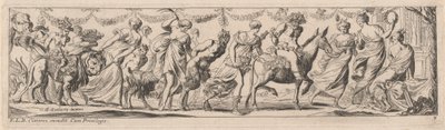 Woman Whipping a Satyr by Pierre Brebiette