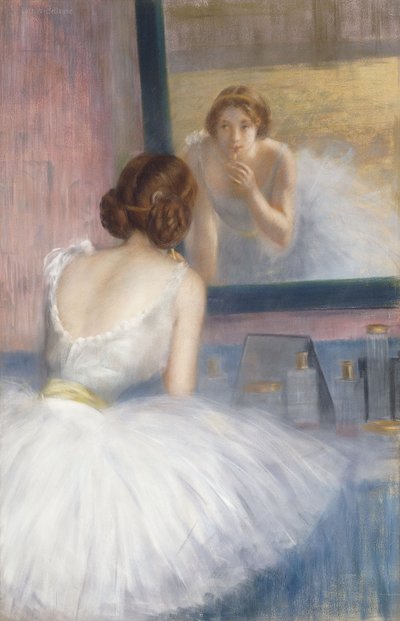 The Dressing Room by Pierre Carrier Belleuse