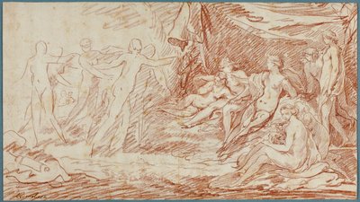 The Bath of Diana by Pierre Charles Tremolieres