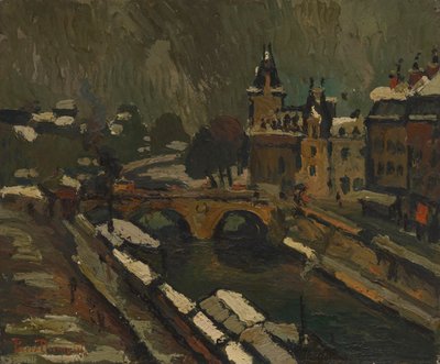 Paris in Winter by Pierre Dumont