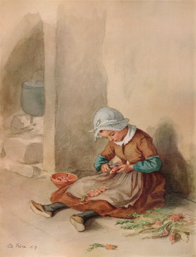 The Little Domestic by Pierre Edouard Frere