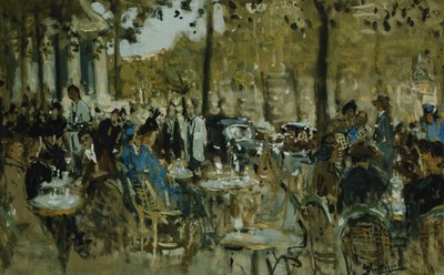 La Rue Royale by Pierre Eugene Montezin