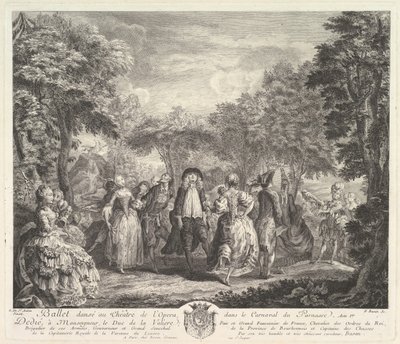 Le Carnaval du Parnasse by Pierre François Basan