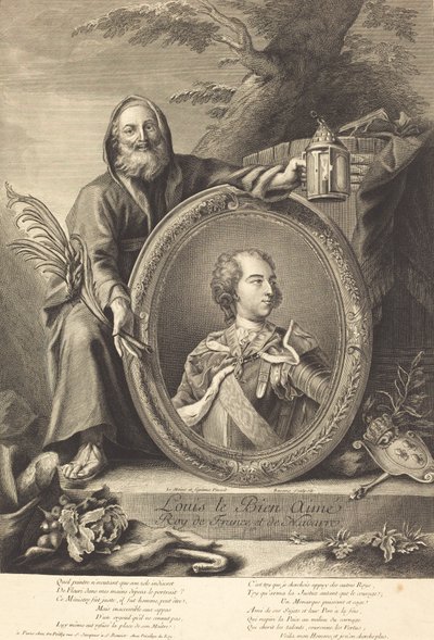 Louis the Beloved by Pierre François Basan