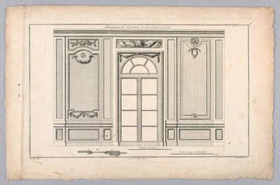 Wall Interior With Door by Pierre Gabriel Berthault