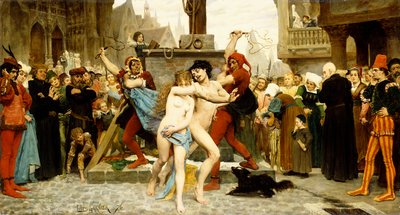 The Torment of the Adulterers by Pierre Garnier