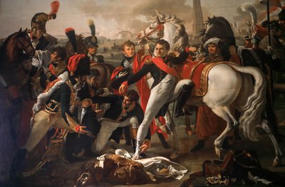 Napoleon Wounded in front of Ratisbonne by Pierre Gautherot