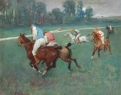 Polo Players by Pierre Georges Jeanniot