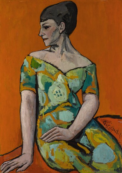 Portrait of the Painter Emilie Charmy by Pierre Girieud