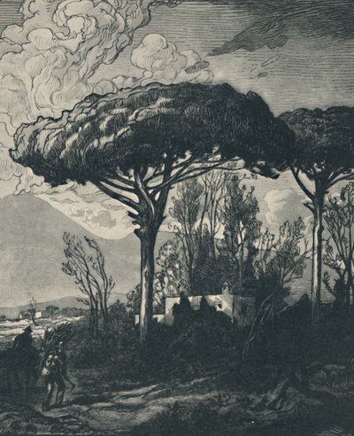 The Vesuvius of Pompeii by Pierre Gusman