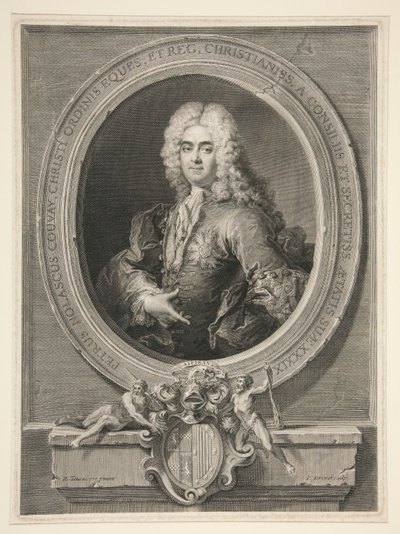 Petrus Nolascus Couvay by Pierre Imbert Drevet