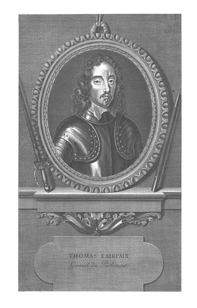 Thomas Fairfax, early 18th century by Pierre Imbert Drevet