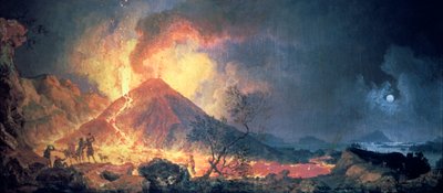 Eruption of Vesuvius by Pierre Jacques Volaire