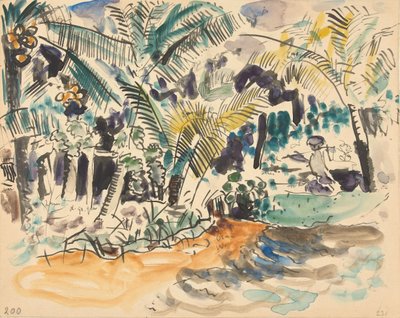 Landscape with Palms by Pierre Jean Apol