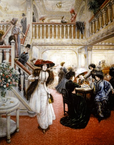 Le Grand Café, possibly Angélina by Pierre Jean Poitevin