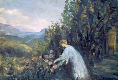 Lady in the Garden by Pierre Laprade