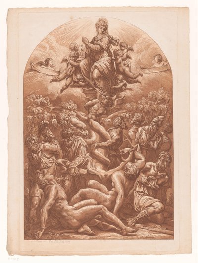 Allegory of the Immaculate Conception by Pierre Lelu