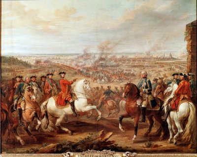 Battle of Fontenoy May 11 by Pierre Lenfant