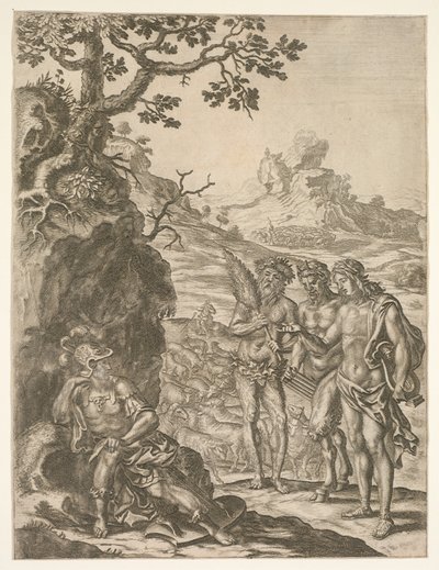 Aeneid, 1658 by Pierre Lombart