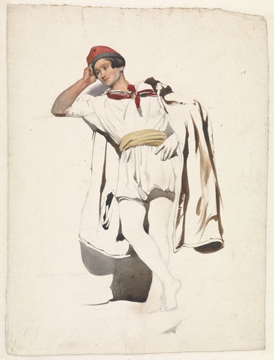 Standing Young Man by Pierre Louis Dubourcq