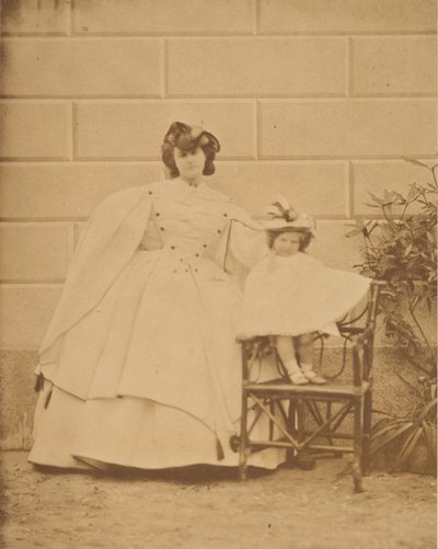 The Mother and the Husband, 1860s by Pierre Louis Pierson