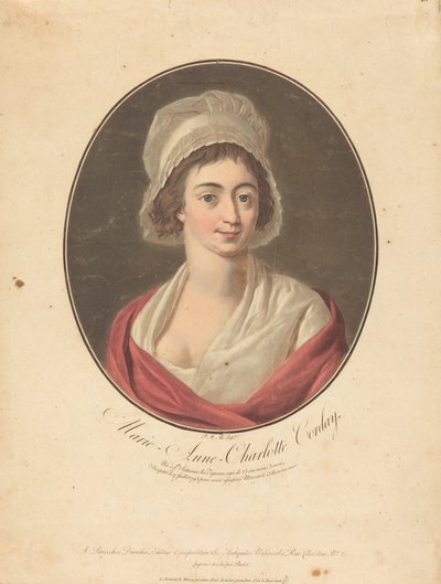 Charlotte Corday by Pierre Michel Alix