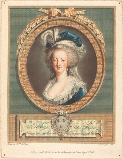 Queen Marie-Antoinette by Pierre Michel Alix