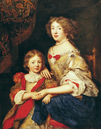 A Woman and her Son by Pierre Mignard