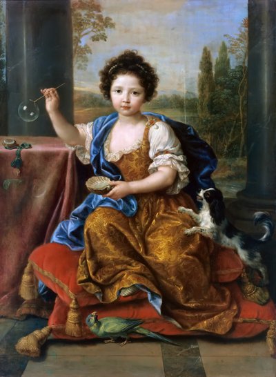 Louise Marie de Bourbon, Duchess of Orléans, 1674-1681 by Pierre Mignard