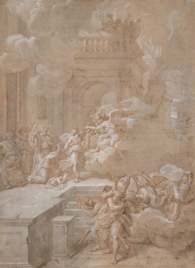 Medea Slaying Her Children by Pierre Monier