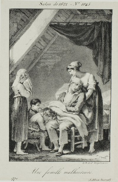 A Miserable Family by Pierre Paul Prud