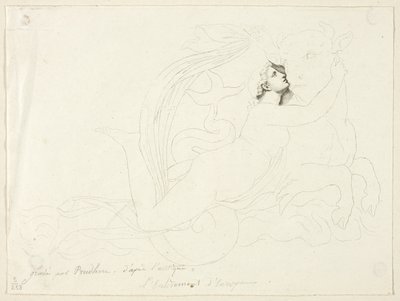 Rape of Europa by Pierre Paul Prud