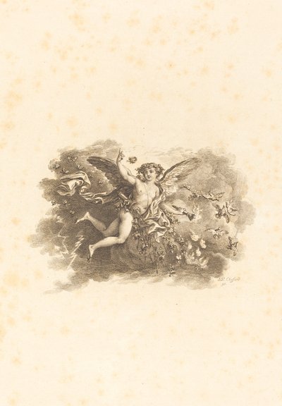 Fleuron for the Title Pages by Pierre Philippe Choffard