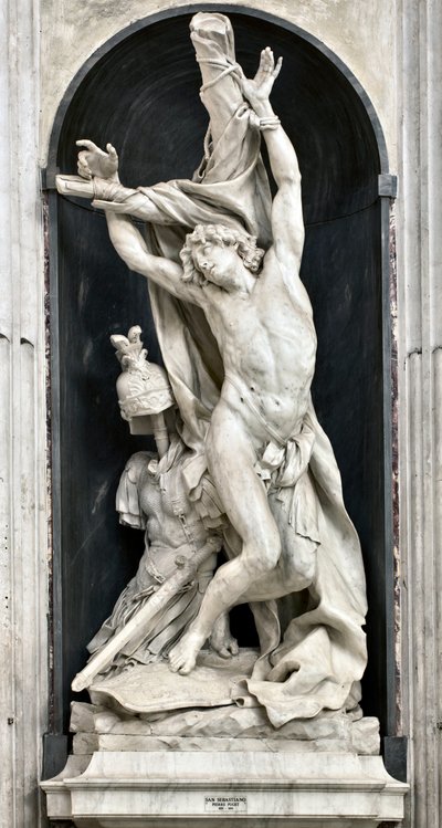 St Sebastian by Pierre Puget