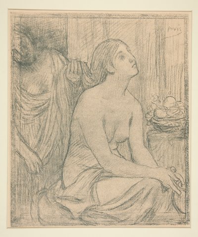 The Toilet by Pierre Puvis de Chavannes
