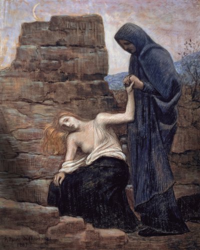 Pity, 1887 by Pierre Puvis de Chavannes