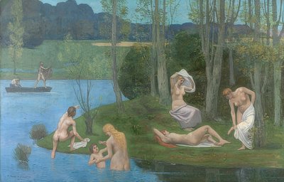 Summer. 1891 by Pierre Puvis de Chavannes